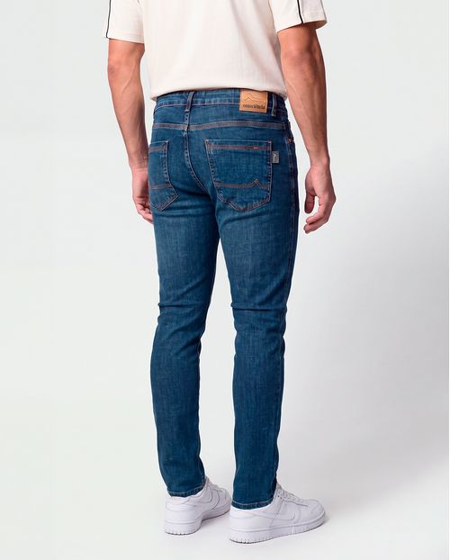 Calça Jeans Masculina Premium 25473 Sky com Bigode